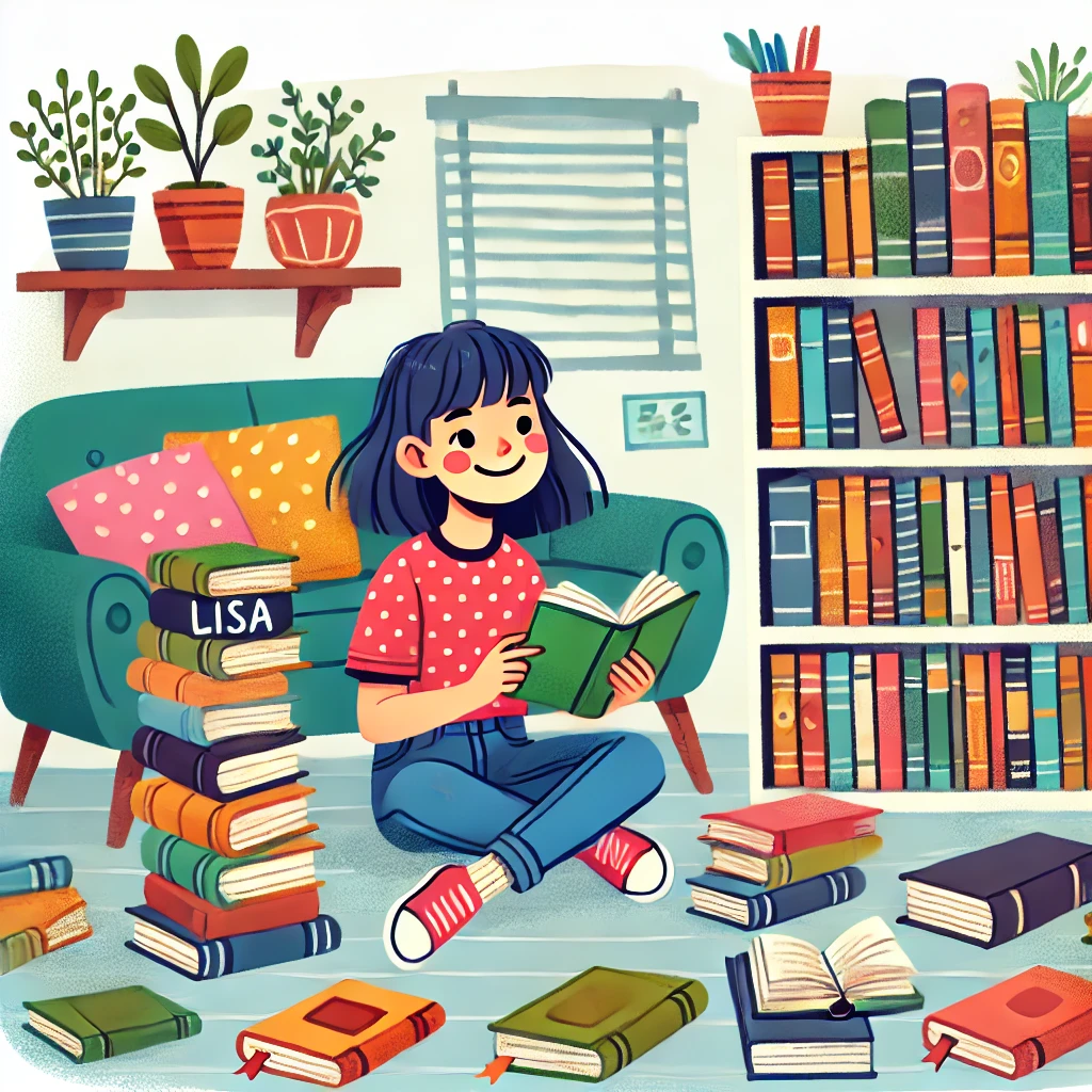 Lisa heeft 25 boeken en krijgt er 28 bij. Hoeveel boeken heeft Lisa nu?