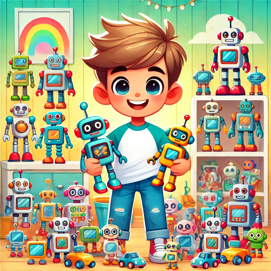 Piet heeft 26 robots en krijgt er 34 bij. Hoeveel robots heeft Piet nu